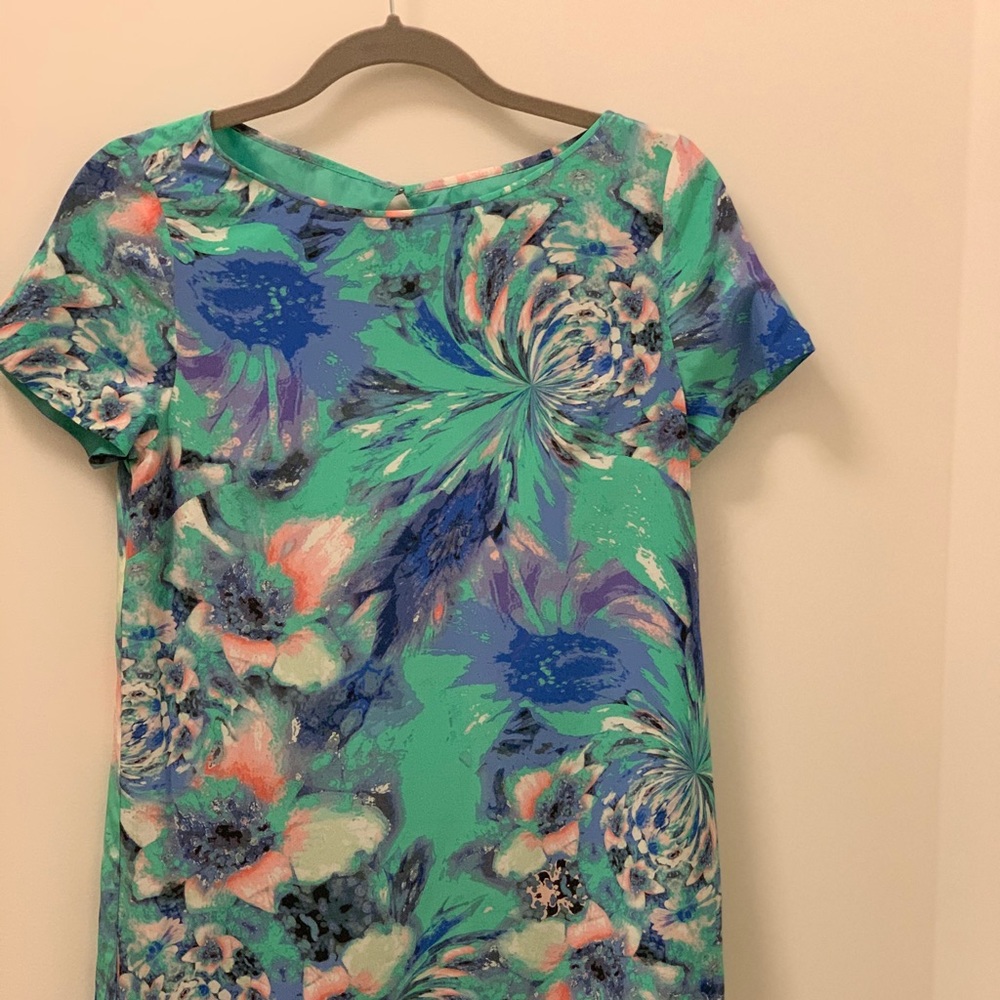 Shoshana silk shift dress